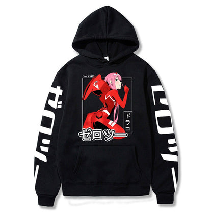 Darling In The Franxx Print Hoodies