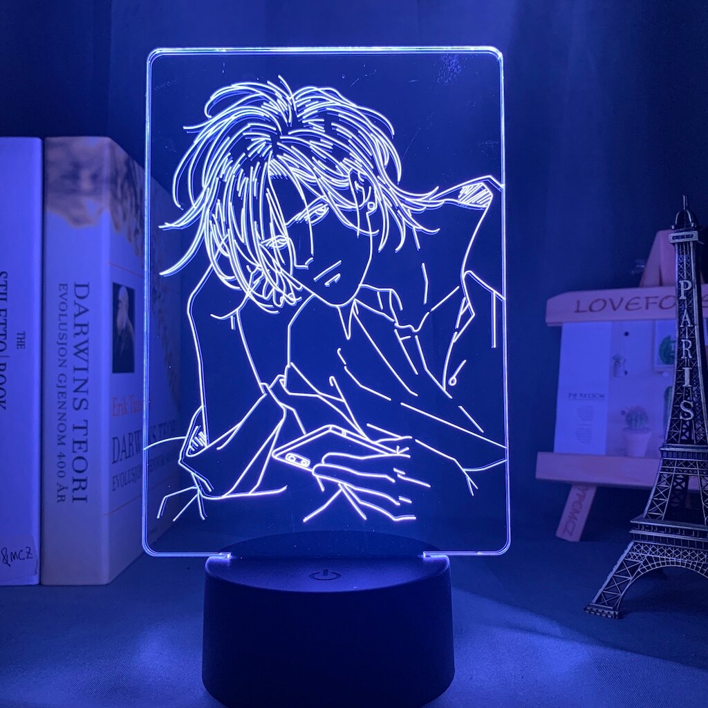 Banana Fish Ash 3D Lamp