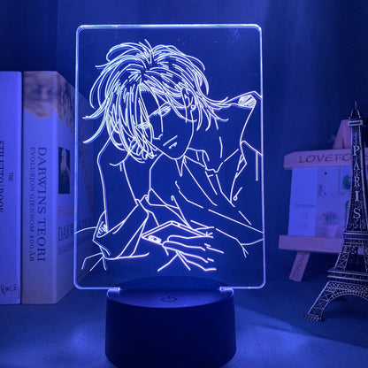 Banana Fish Ash 3D Lamp