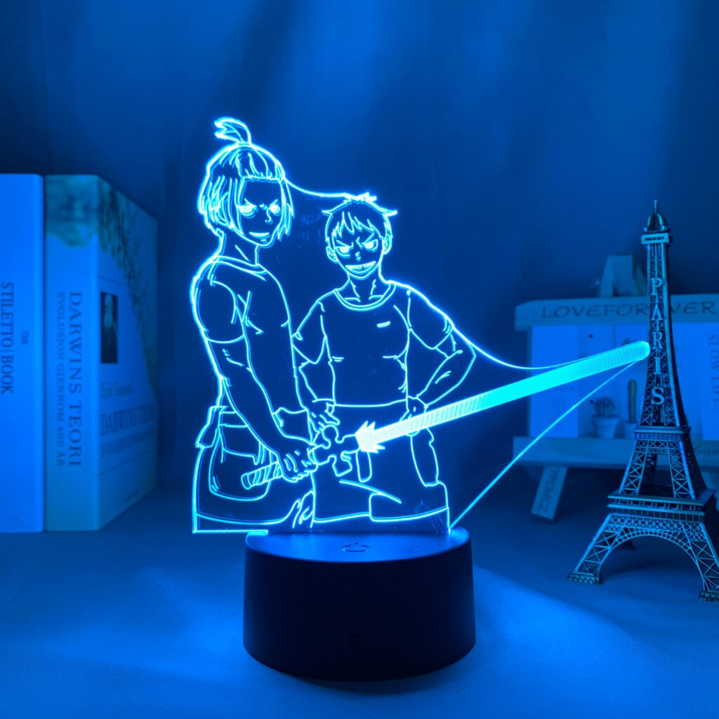 Fire Force 3D Lamp