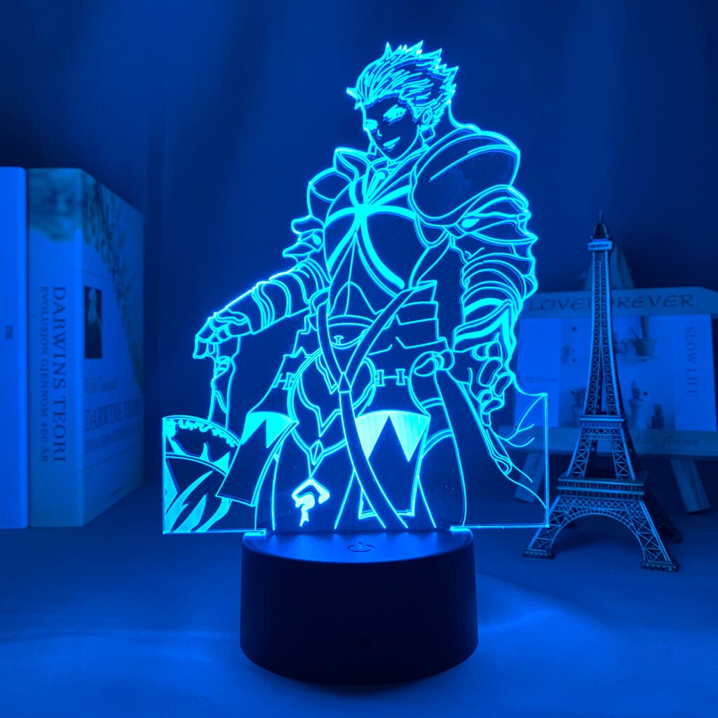 Fate Stay Night Gilgamesh 3D Lamp