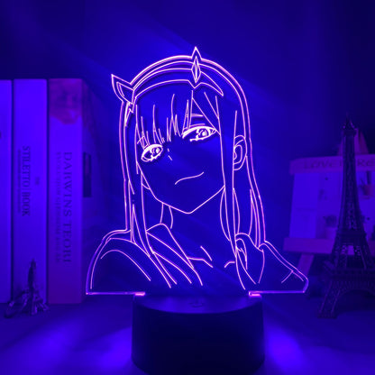 Darling In The Franxx 3D Lamp