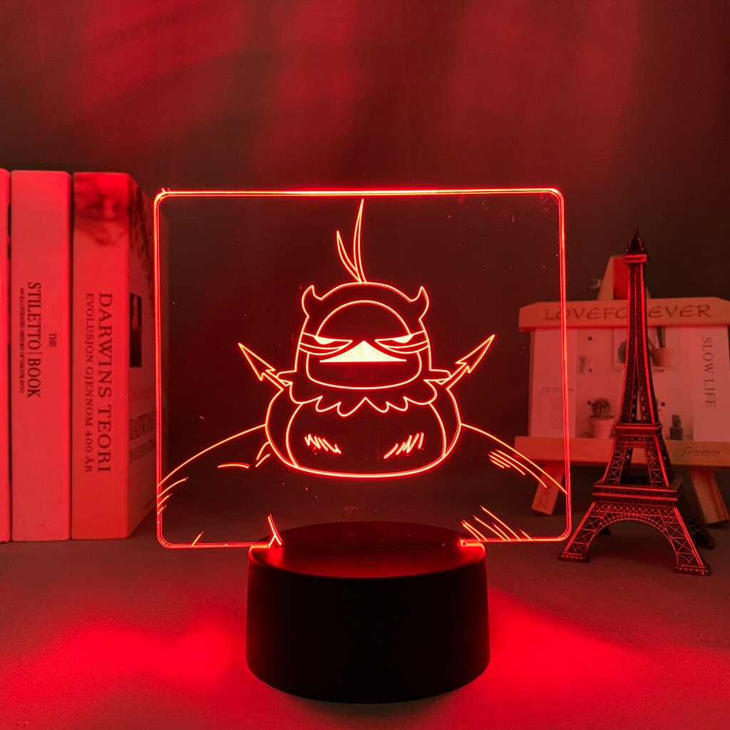 Black Clover Nero 3D Lamp