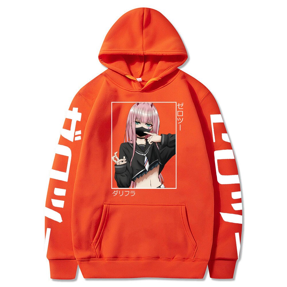 Darling In The Franxx Print Hoodies