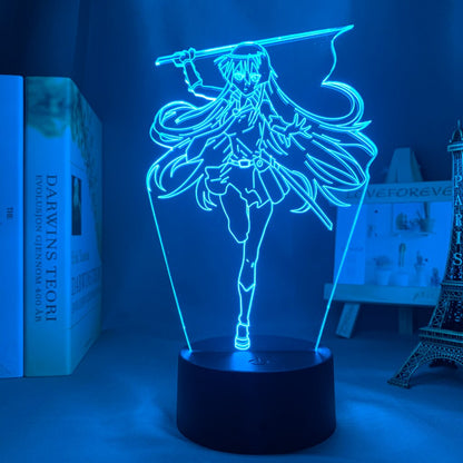 Akame Ga Kill Akame 3D Lamp