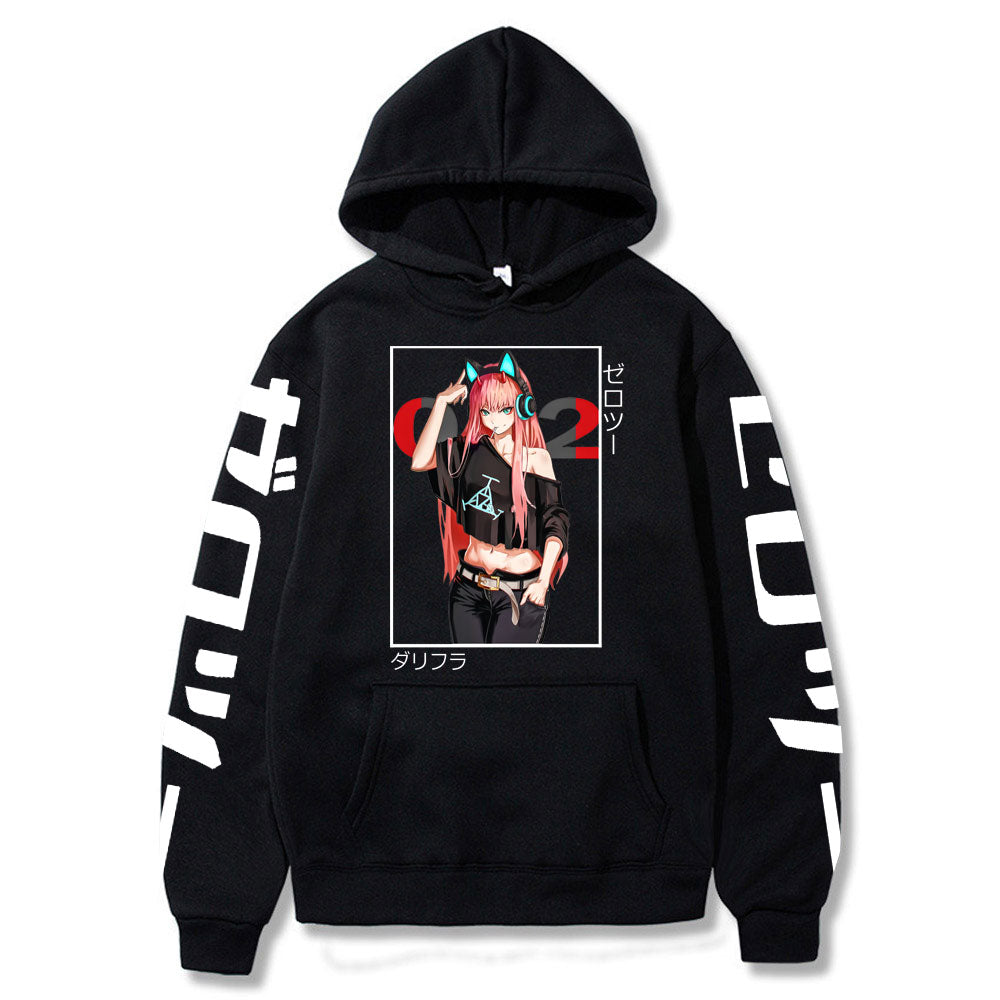 Darling In The Franxx Print Hoodie