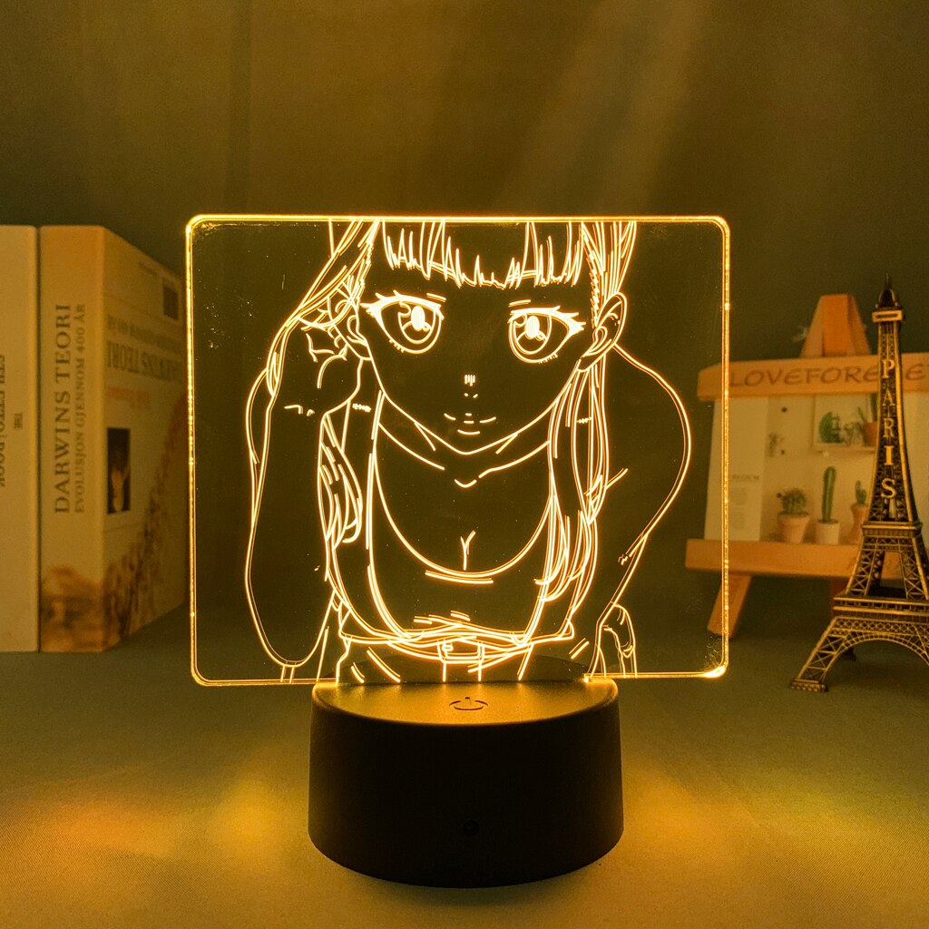 Fire Force Maki Oze 3D Lamp