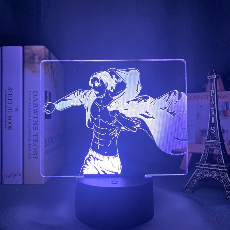 Attack on Titan Table 3D Lamp