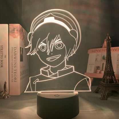 Avatar The Last Airbender Toph Beifong 3D Lamp