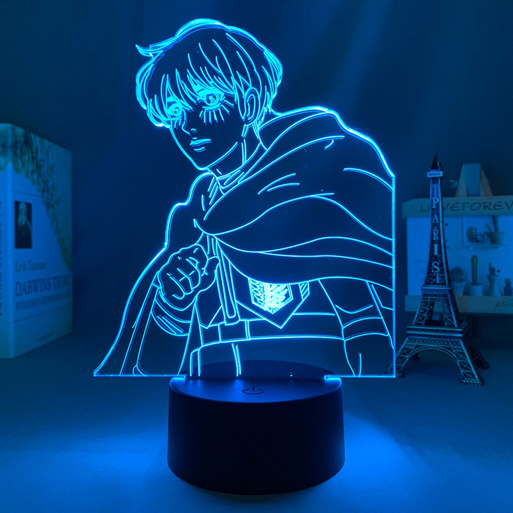 Attack on Titan 4 Armin Arlert 3D Lamp