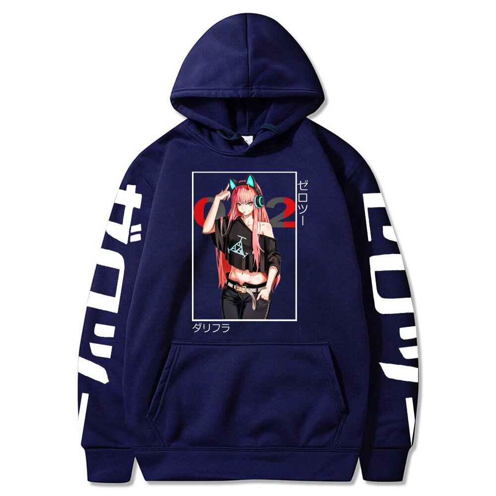 Darling In The Franxx Print Hoodie