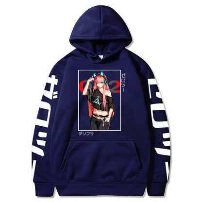 Darling In The Franxx Print Hoodie