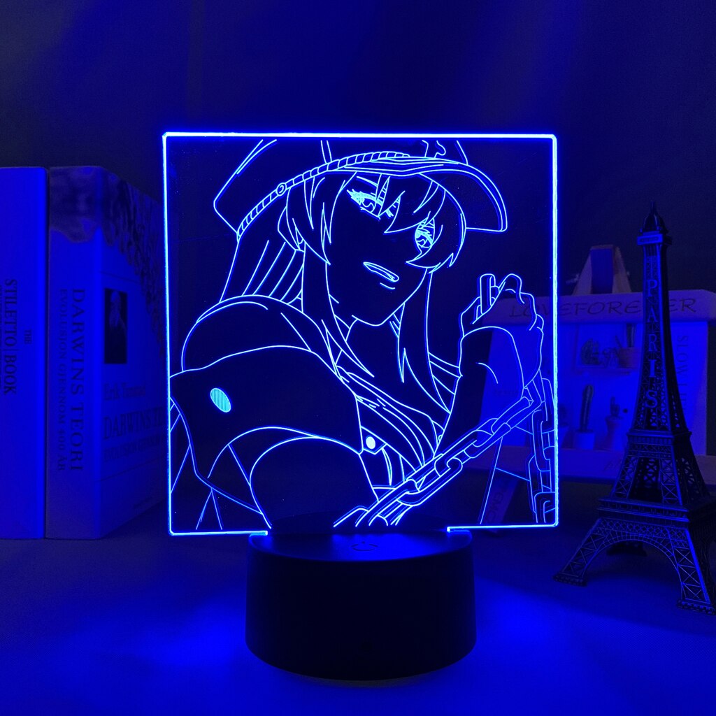 Akame Ga Kill Esdeath 3D Lamp