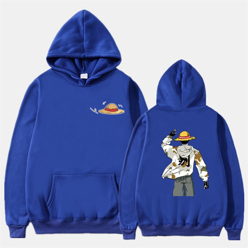 One Piece Luffy Design Hoodies