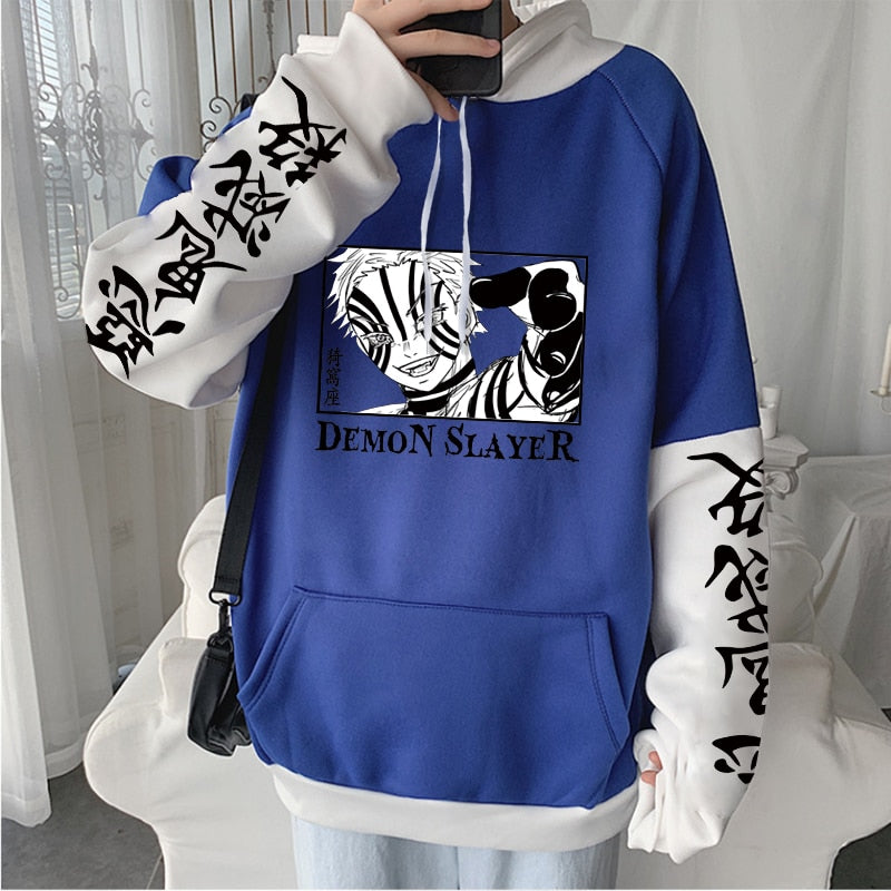 Demon Slayer Akaza Hoodies