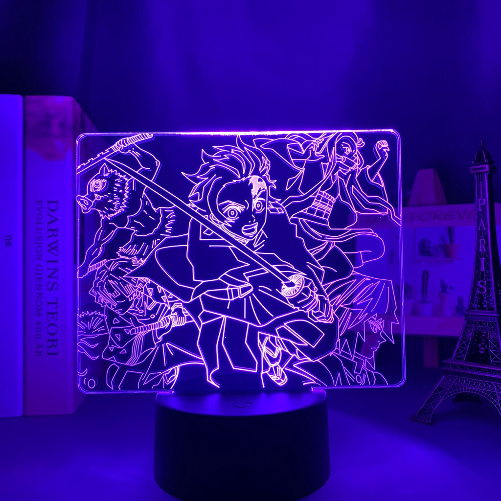 Demon Slayer Kimetsu No Yaiba 3D Lamp