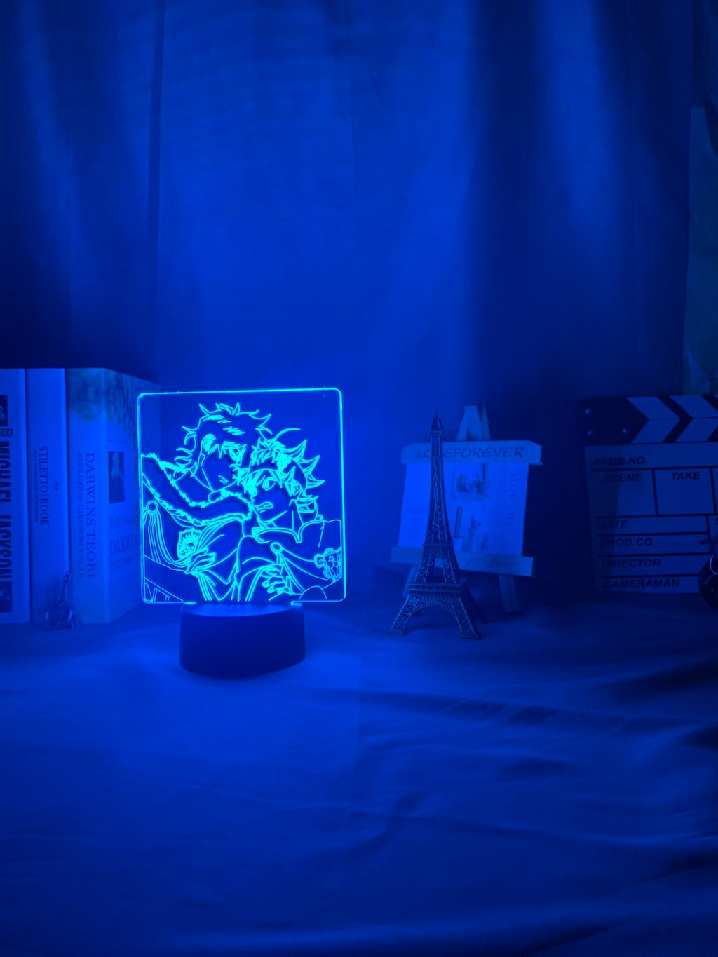 Black Clover Asta 3D Lamp