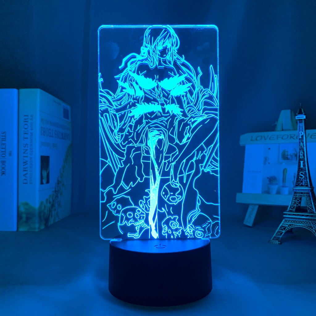 Bakemonogatari Shinobu Oshino 3D Lamp