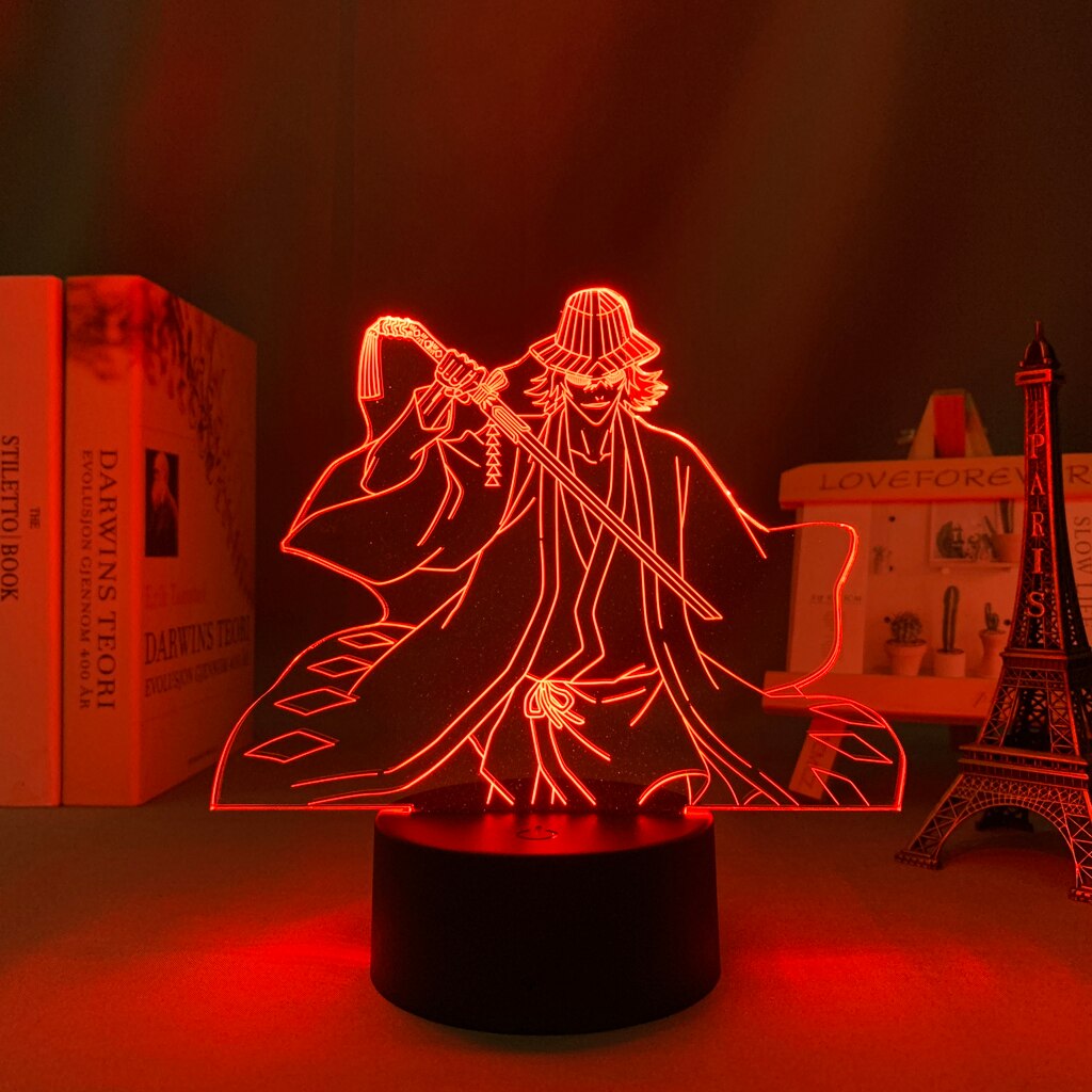 Bleach Kisuke Urahara 3D Lamp