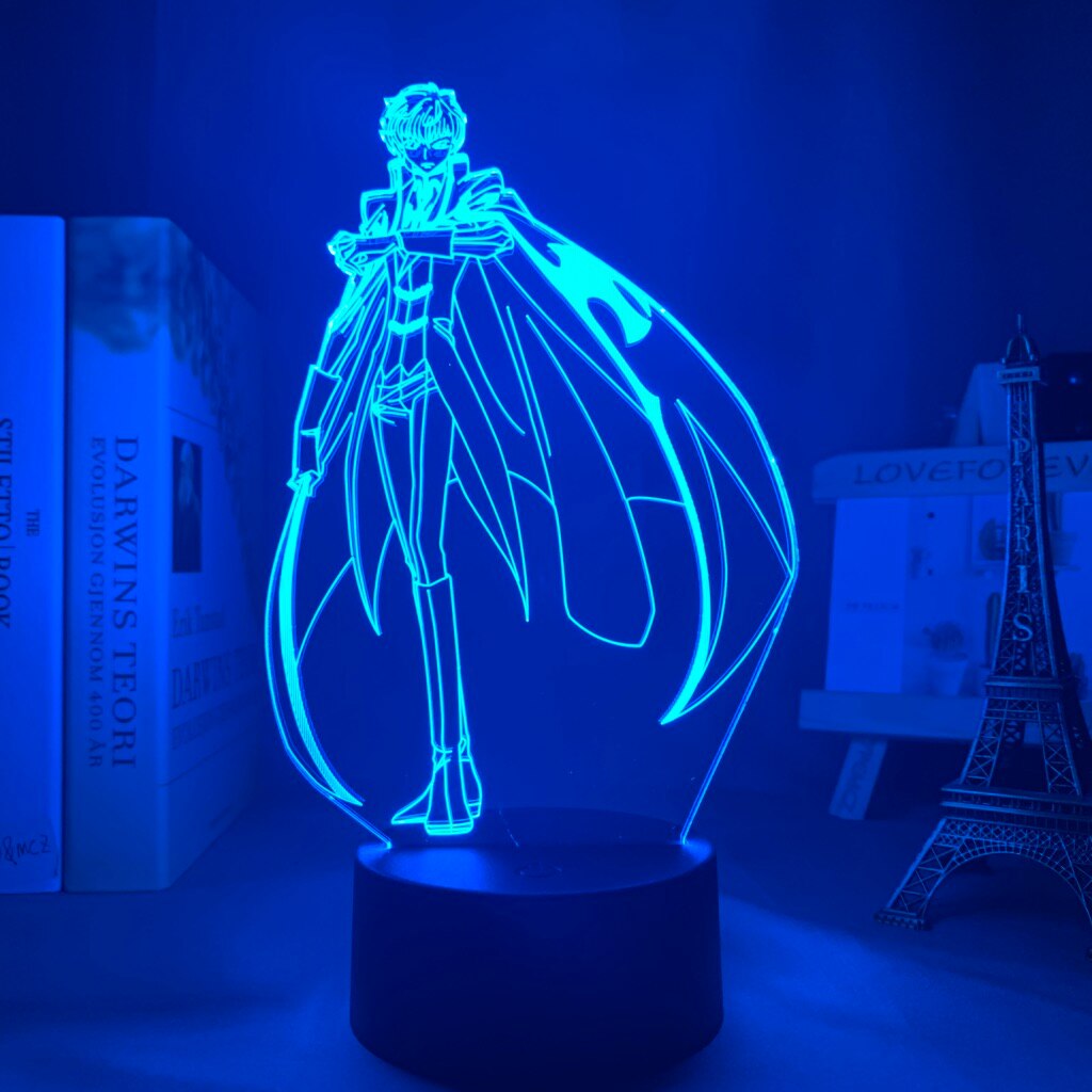 Code Geass Suzaku Kururugi 3D Lamp