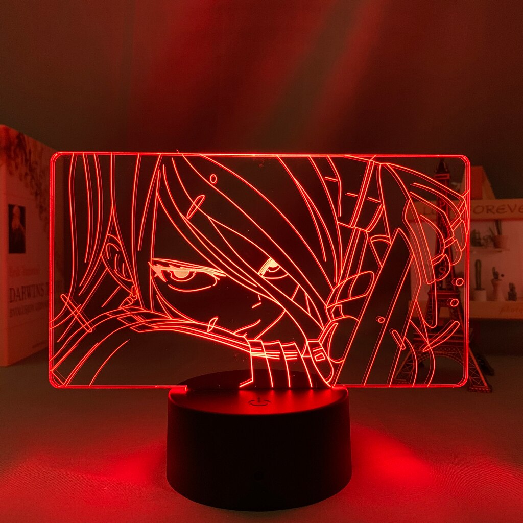 Fairy Tail Erza Scarlet 3D Lamp