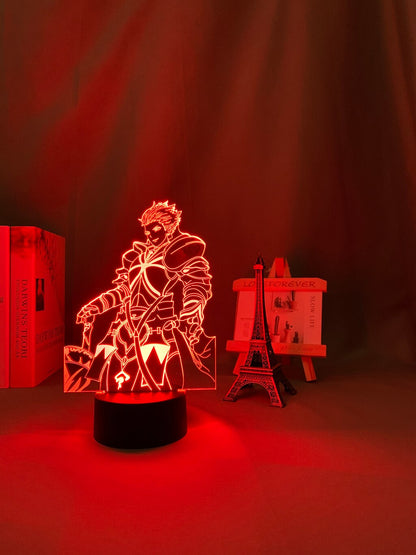 Fate Stay Night Gilgamesh 3D Lamp