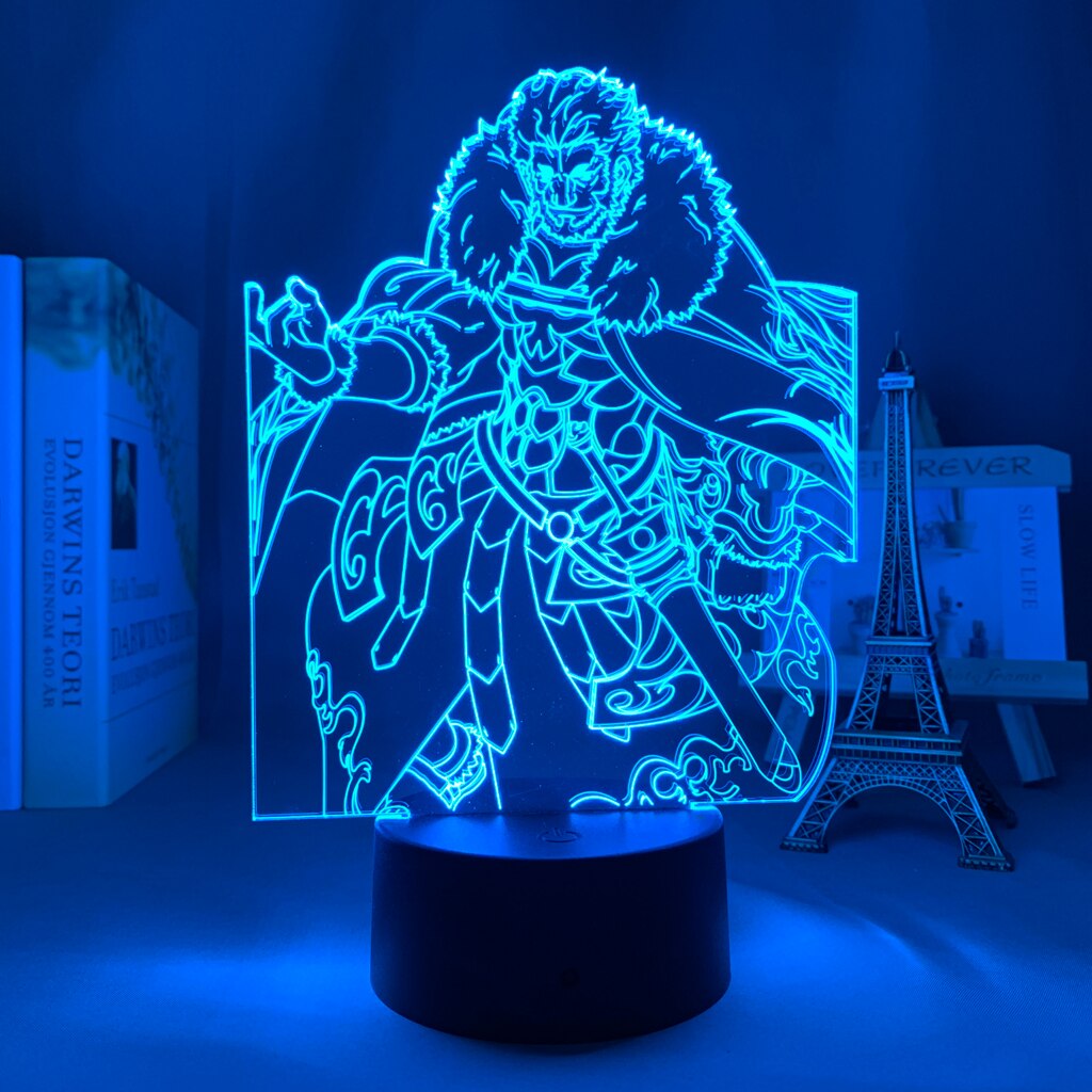 Fate Iskandar 3D Lamp