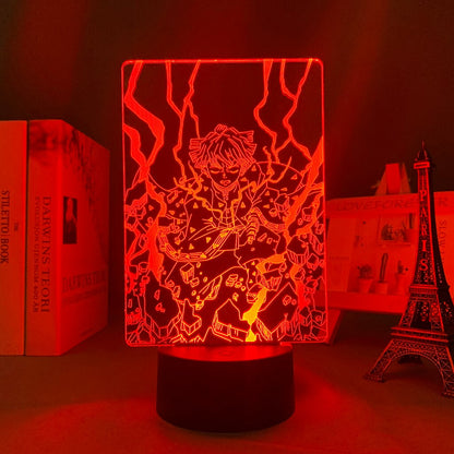 Demon Slayer Kimetsu No Yaiba Zenitsu Agatsuma 3D Lamp