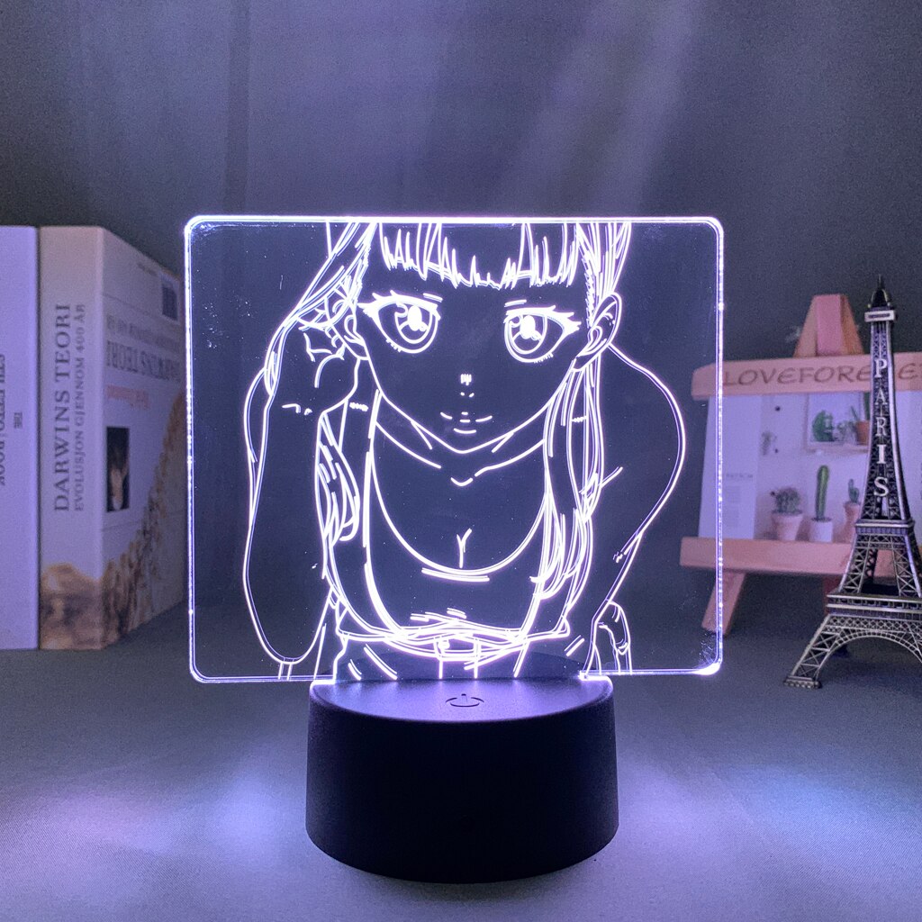 Fire Force Maki Oze 3D Lamp