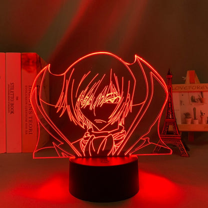 Code Geass Lelouch Lamperouge 3D Lamp