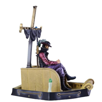 One Piece Dracule Mihawk King Hawkeye Oka Shichibukai Sitting Sailboat Figure