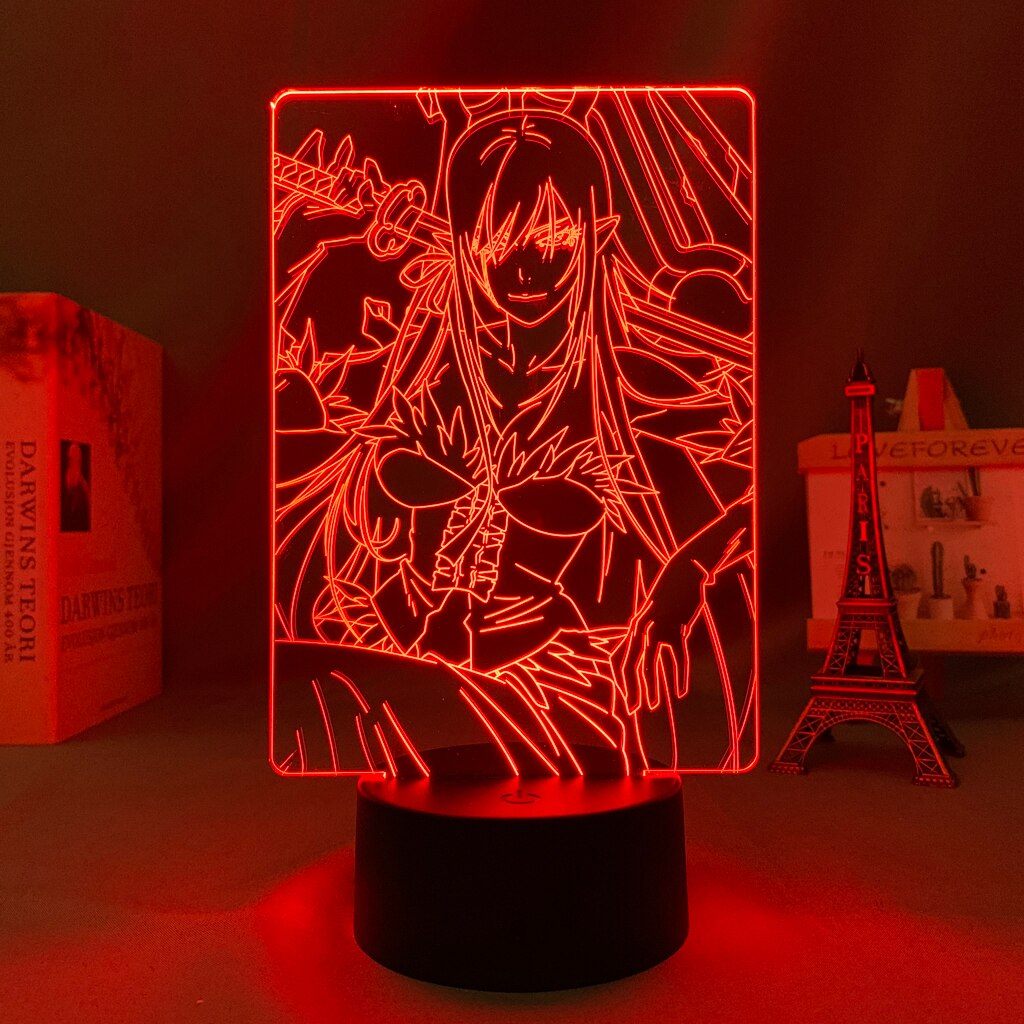 Bakemonogatari Shinobu Oshino 3D Lamp