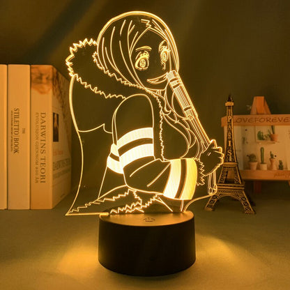 Hibana Fire Force 3D lamp