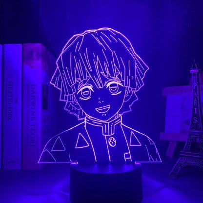 Kimetsu No Yaiba Zenitsu Agatsuma 3D Lamp