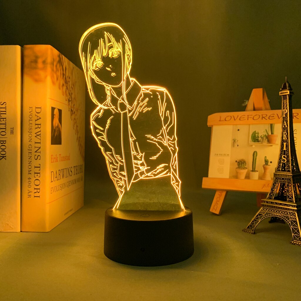 Chainsaw Man Makima 3D Lamp