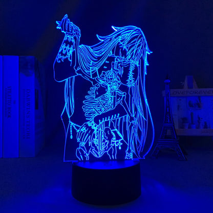 Black Butler Undertaker 3D Lamp