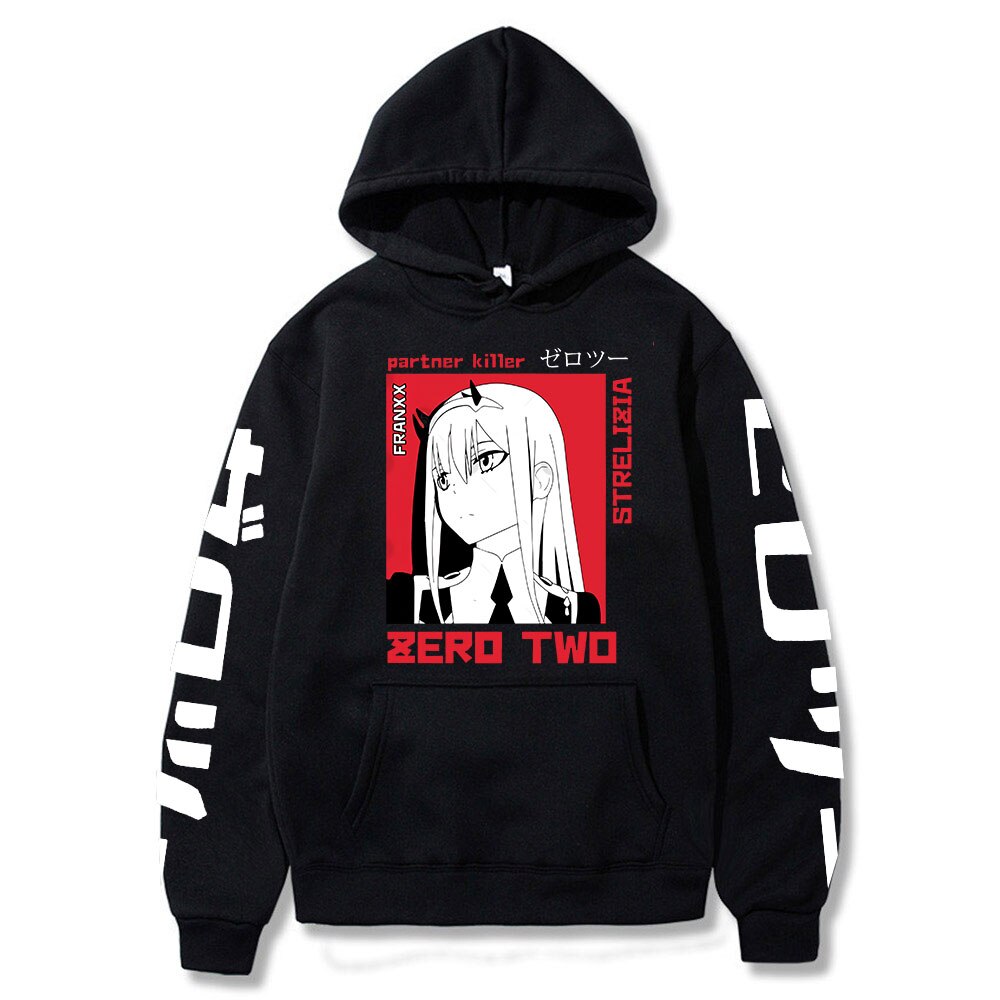 Darling In The Franxx Print Hoodies