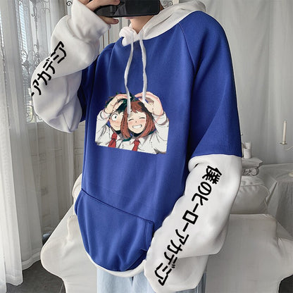 My Hero Academia Ochako Uraraka And Midoriya Izuku Hoodies