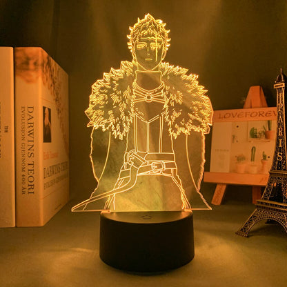 Anime Black Clover Zenon 3D Lamp