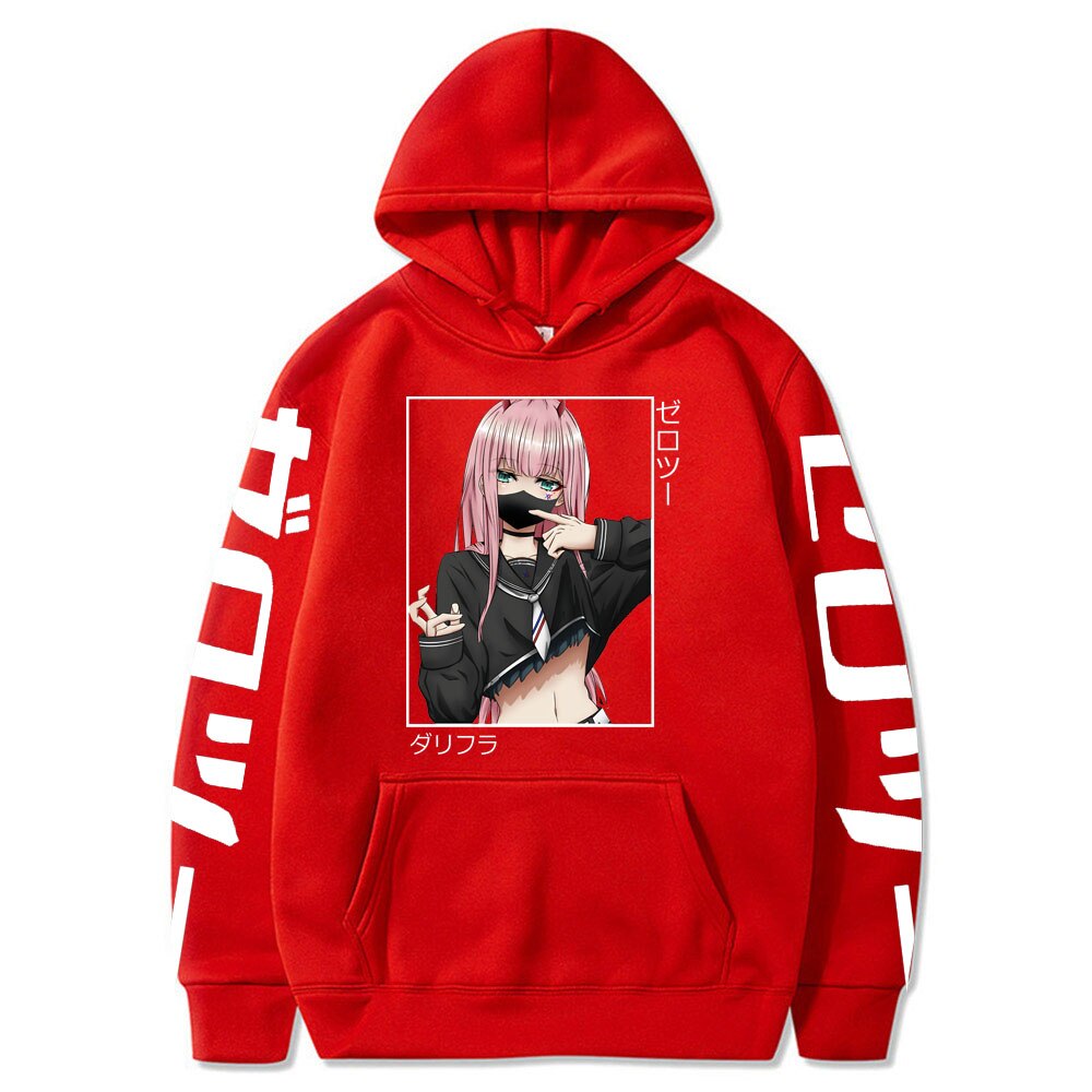 Darling In The Franxx Print Hoodies