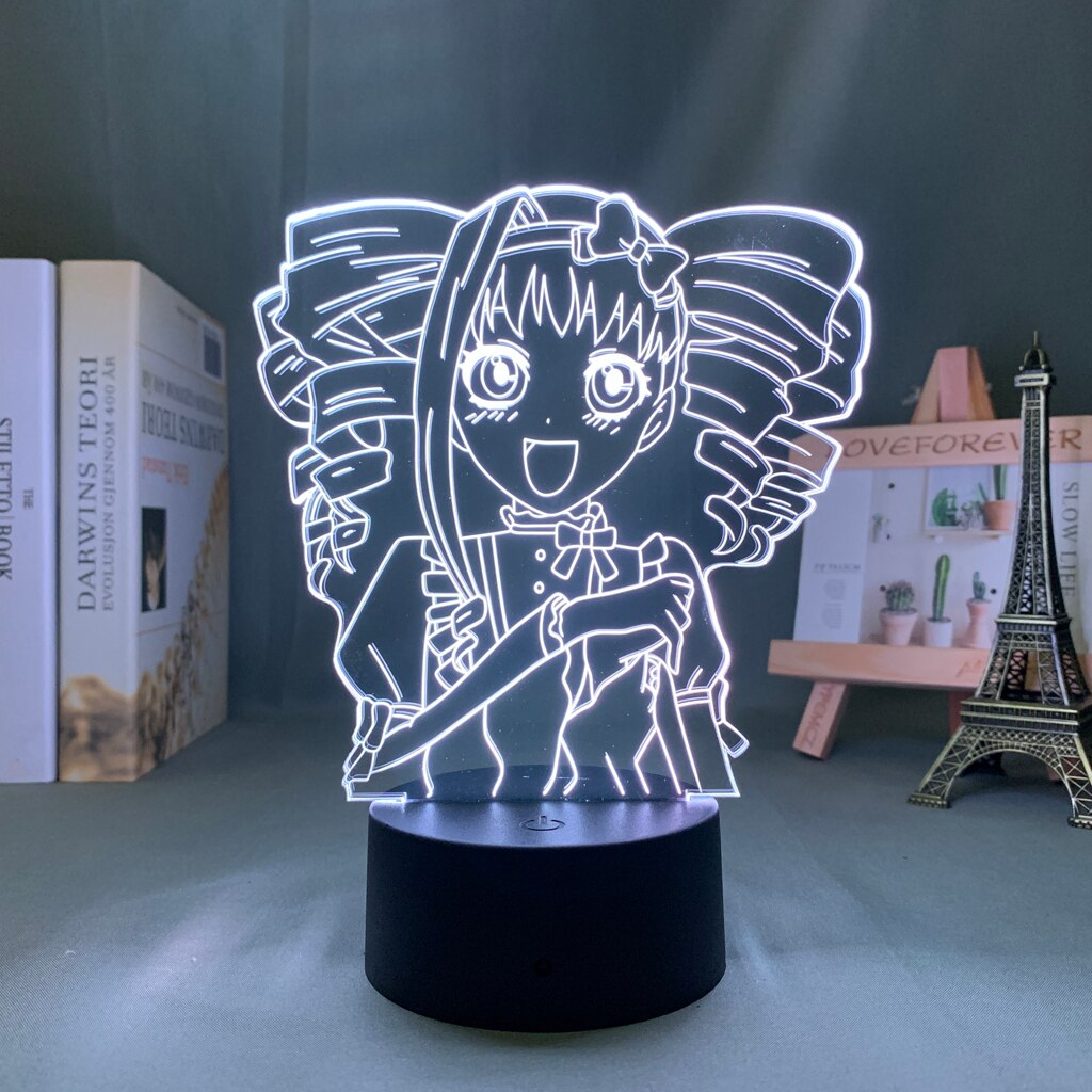 Black Butler Elizabeth Ethel Cordelia Midford 3D Lamp