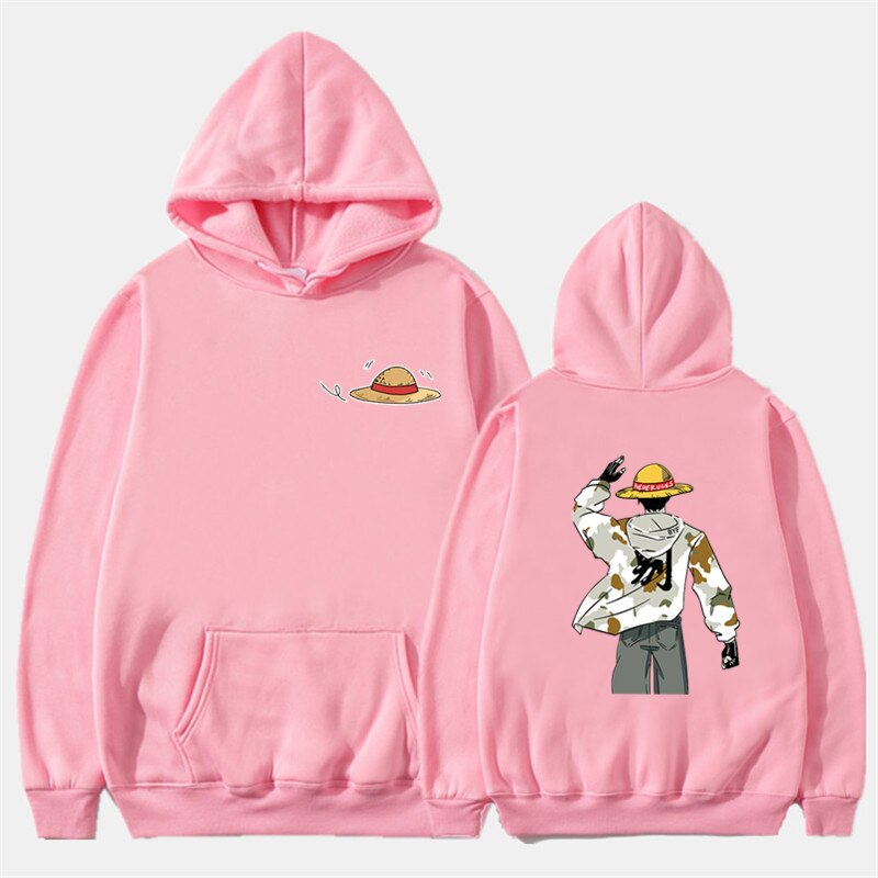 One Piece Luffy Design Hoodies