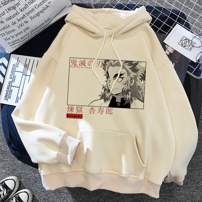 Demon Slayer Rengoku Kyoujurou Hoodies