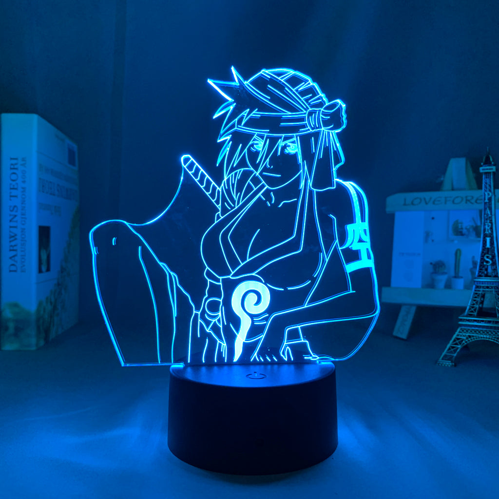 Bleach Kukaku Shiba 3D Lamp