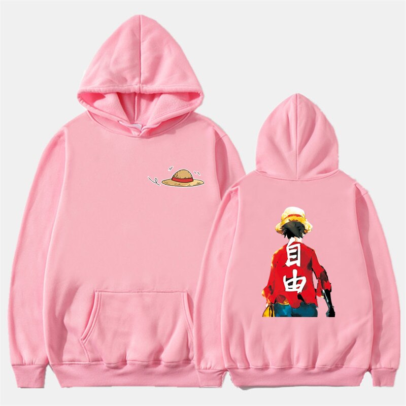 One Piece Luffy Design Hoodies