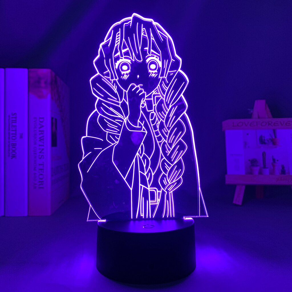 Kimetsu No Yaiba Mitsuri Kanroji 3D Lamp