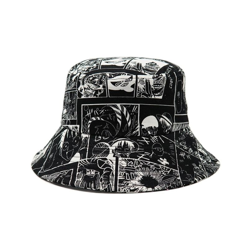 One Piece Bucket Cap