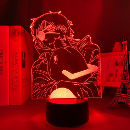 Chainsaw Man 3D Lamp