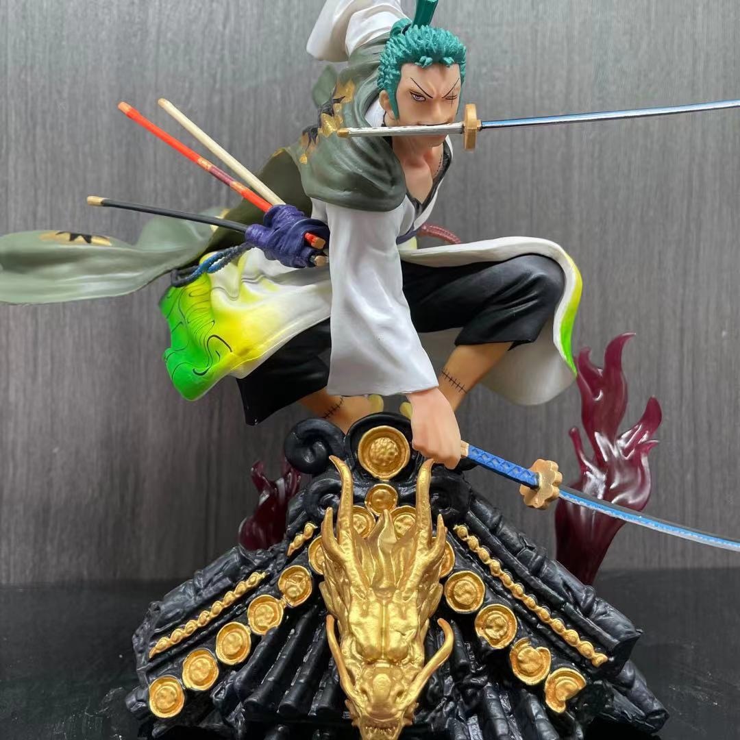 One Piece Roronoa Zoro Three-Knife Action Figure