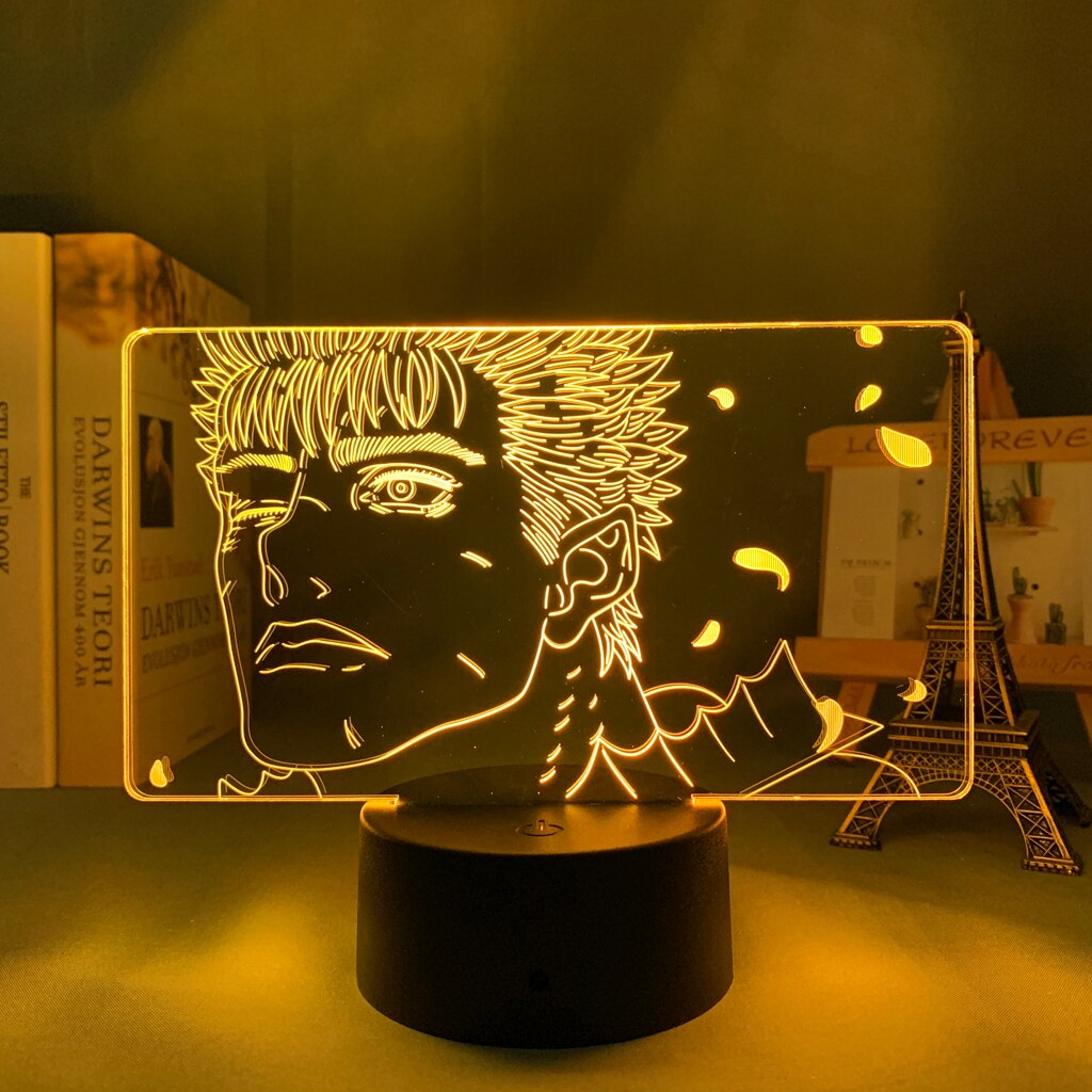 Berserk Led Night Light 3D Lamp